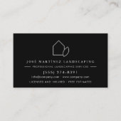 Modern Lawn Care Services Visitenkarte (Vorderseite)