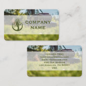 Modern Lawyer Business Card Visitenkarte (Vorne/Hinten)