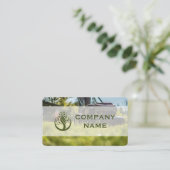 Modern Lawyer Business Card Visitenkarte (Stehend Vorderseite)