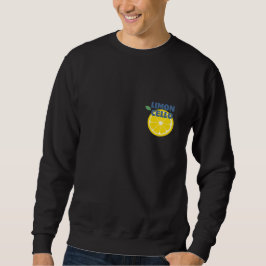 Modern Lemon Limoncello Cocktail Merch Sweatshirt