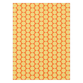 Modern Lemon Slice Orange Juice & Yellow Tischdecke