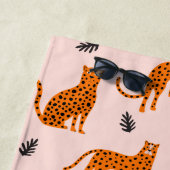 Modern Leopard Beach Handtuch (Beispiel)