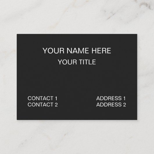 Modern Leopard Fashion Leopard Muster Visitenkarte (Rückseite)