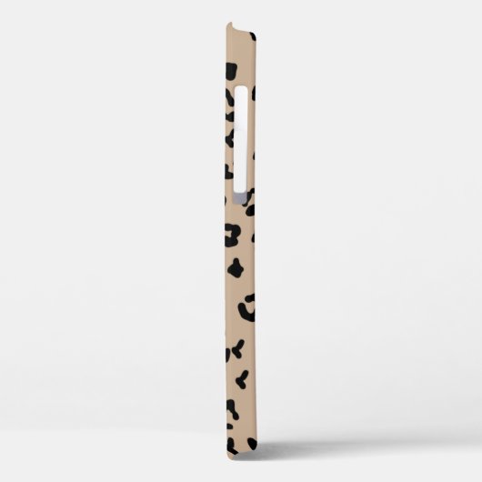 Modern Leopard Neutral I Cheetah Print Case-Mate iPhone Hülle (Rückseite / Links)