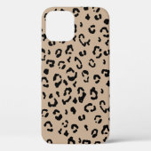 Modern Leopard Neutral I Cheetah Print Case-Mate iPhone Hülle (Rückseite)