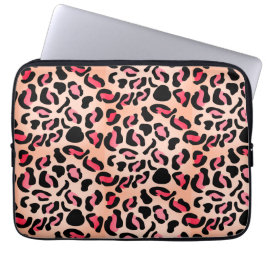 Modern Leopard Pattern Animal Print Laptopschutzhülle