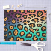 Modern Leopard Print Seidenpapier (Handwerk)