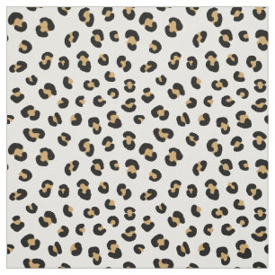 Modern Leopard Print Stoff