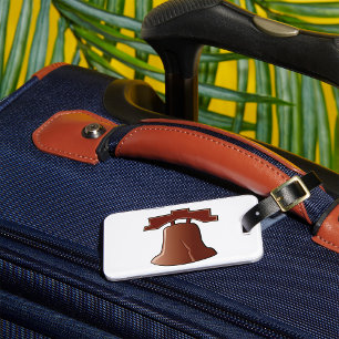 Modern Liberty Bell Patriotic Philadelphia Icon Gepäckanhänger