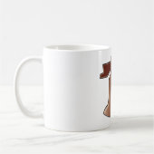 Modern Liberty Bell Patriotic Philadelphia Icon Kaffeetasse (Links)