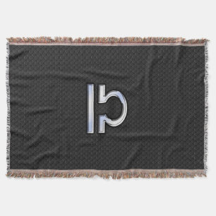 Modern Libra Zodiac Sign auf schwarzer Schlange Ha Decke