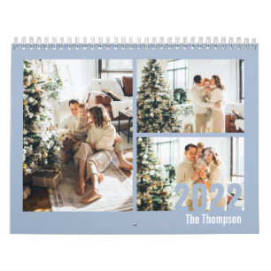 Modern Light Blue Custom Erstellen Sie Ihr eigenes Kalender