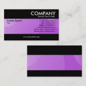 Modern - Lila Blase Cloud Visitenkarte (Vorne/Hinten)