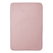 Modern lila pink Schlicht Solid Color Badematte (Vorderseite Vertikal)