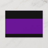 Modern - lila visitenkarte (Rückseite)