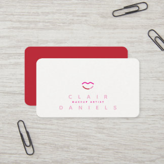 Modern Lips Beauty Logo | Editierbare Farbe | Visitenkarte