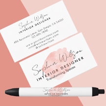 Modern-Logo für die Signatur des weißen Unternehme