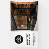 Modern Logo Photo Professional Business Banner (Vertikal)