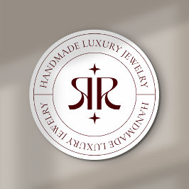 Modern Logo Product Packaging Sticker