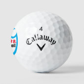 Modern Logo Supersoft Callaway Golf Balls Golfball (Logo)