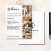 Modern Logo White Event Planner Werbung Flyer
