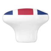 Modern London UK British Flag Union Jack Keramikknauf (Seitenansicht)