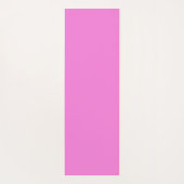 Modern Lotus Monogram Pink Pastellgrün Muster Yogamatte (Rückseite)