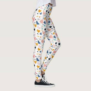 Modern Love & Hearts: Valentinstag Leggings