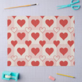 Modern Love Muster Taschentücher Seidenpapier (Basteln)