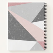 Modern Low-Poly Bullet Journal / Lined Notebook Notizblock (Rückseite)