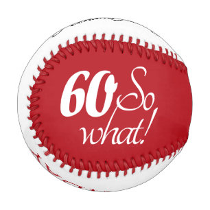 Modern Lustig 60 Na und 60. Geburtstag  Baseball