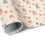 Modern Lustig Lustiger Geburtstag Geschenkpapier (Rolleneckpunkt)