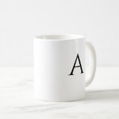 Modern lustige Typografie älteste Kind Kaffeetasse (VorderseiteRechts)