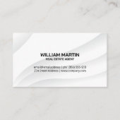 Modern Lux Real Anwesen Logo Visitenkarte (Rückseite)