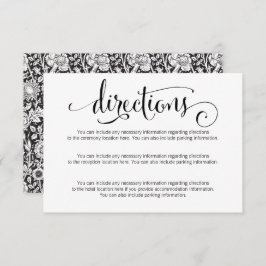 Modern machen wir Script Wedding Directors Card Einladung