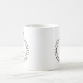 Modern "Macht mich dieser Ring Verlobt aussehen?" Kaffeetasse (Mittel)