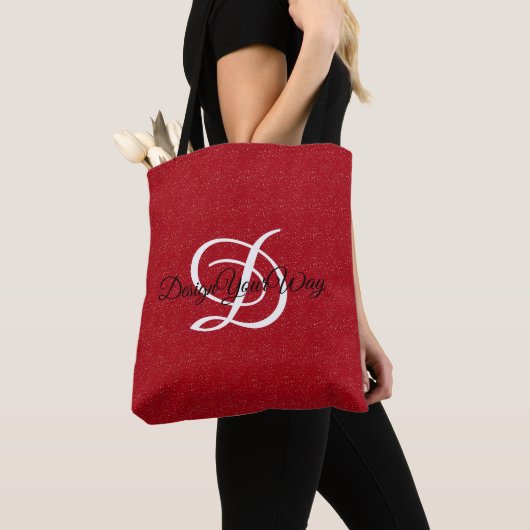 modern mädchenhaft rot für ihren Anfang Tasche (Von Nahem)