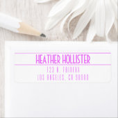 Modern Magenta & White (Insitu)