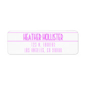 Modern Magenta & White (Vorne)