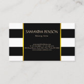 Modern Makeup Artist Glitzer Locarno Visitenkarte (Rückseite)