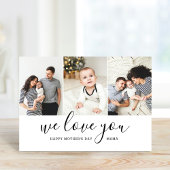 Modern Mama 3 Foto Collage Mutter Day Card Karte