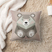 Modern Mama Bear Geometric Kissen (Decke)