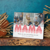 Modern Mama Foto Plaque Fotoplatte (Seite)