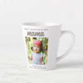Modern Mama Kids Foto Happy Mother's Day Milchtasse (Rechts)