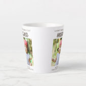 Modern Mama Kids Foto Happy Mother's Day Milchtasse (Vorderseite)