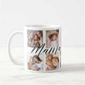 Modern Mama Script | Entenkinder - FotoCollage Kaffeetasse (Links)