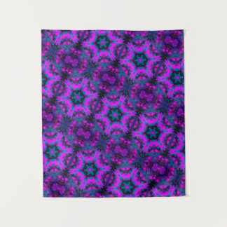 MODERN Mandala COLOR PINK DEEP ROSE TAPESTRY Wandteppich