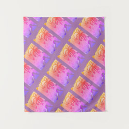 MODERN Mandala FARBE PINK LIGHT TREE Tapisserie Wandteppich