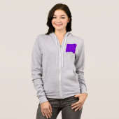 MODERN MANDALA FARBPINK HOODIE (Vorne ganz)