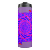 MODERN MANDALA FARBPINK THERMOSBECHER (Vorderseite)